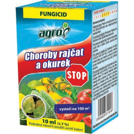 AGRO Choroby rajčat a okurek STOP