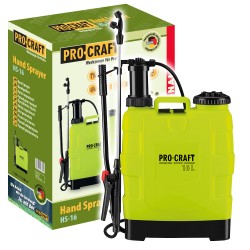 Ruční zádový tlakový postřikovač Procraft HS-16